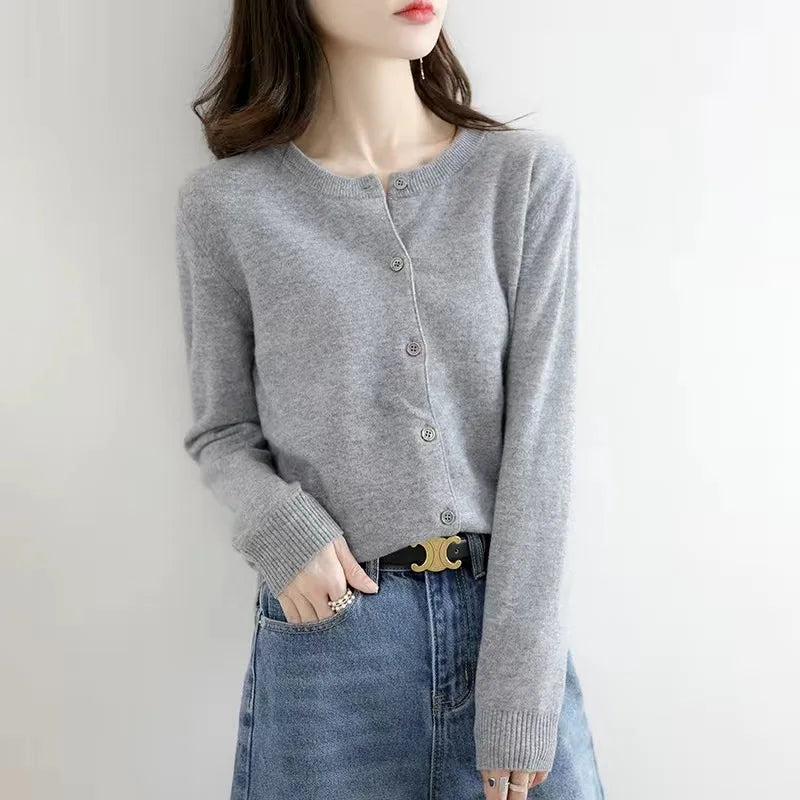 PureDrape™ Button Cardigan