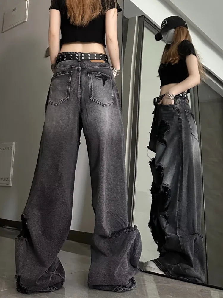 ApexShred™ Wide‑Leg Jeans