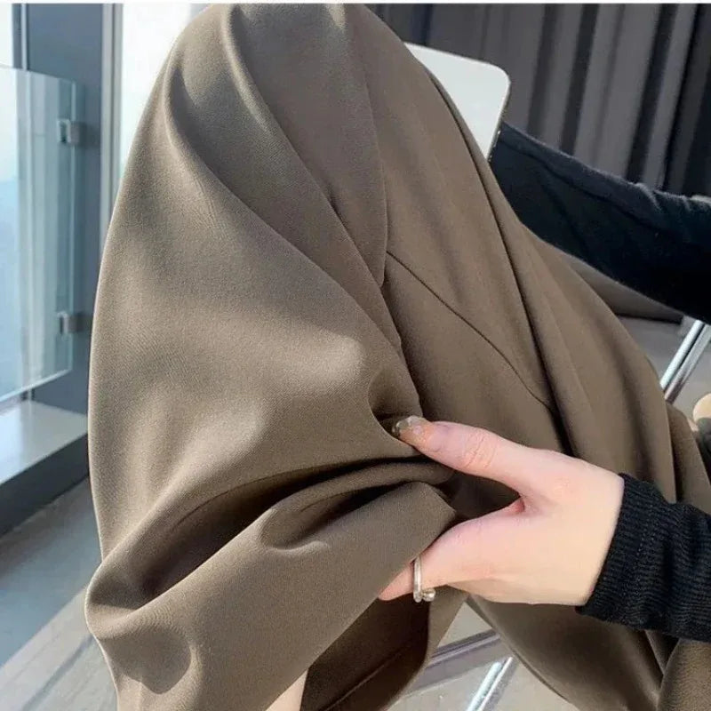 RefineFlow™ Pleated Palazzo Trousers