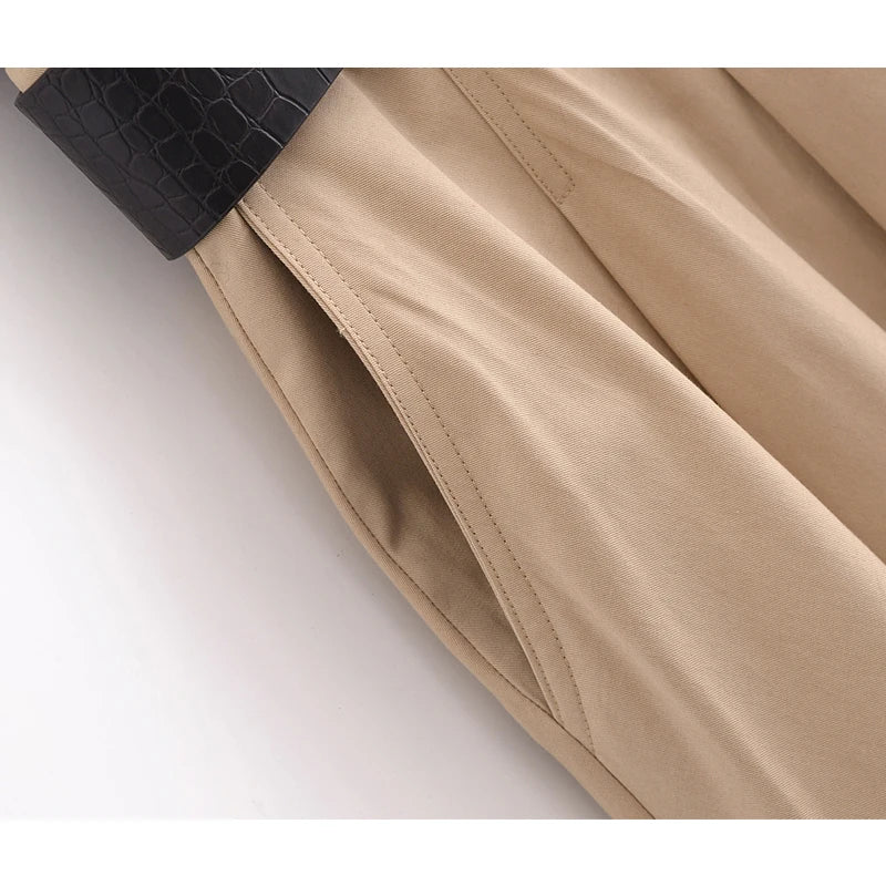 ContourGrace™ Belted Pleated Midi Dress