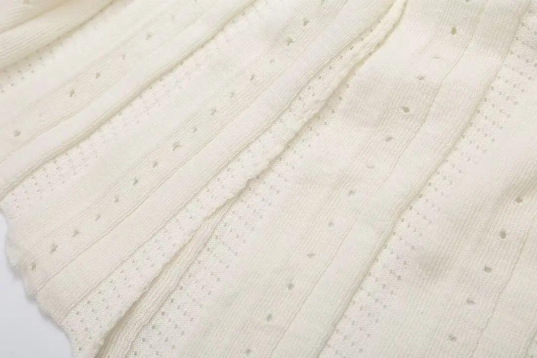 SereneRib™ Button Midi Dress