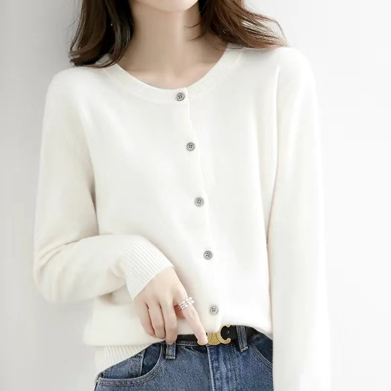 PureDrape™ Button Cardigan