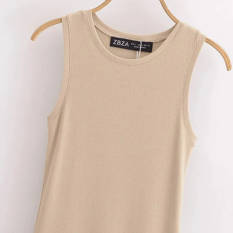 GraceLine™ Drop-Waist Midi Dress