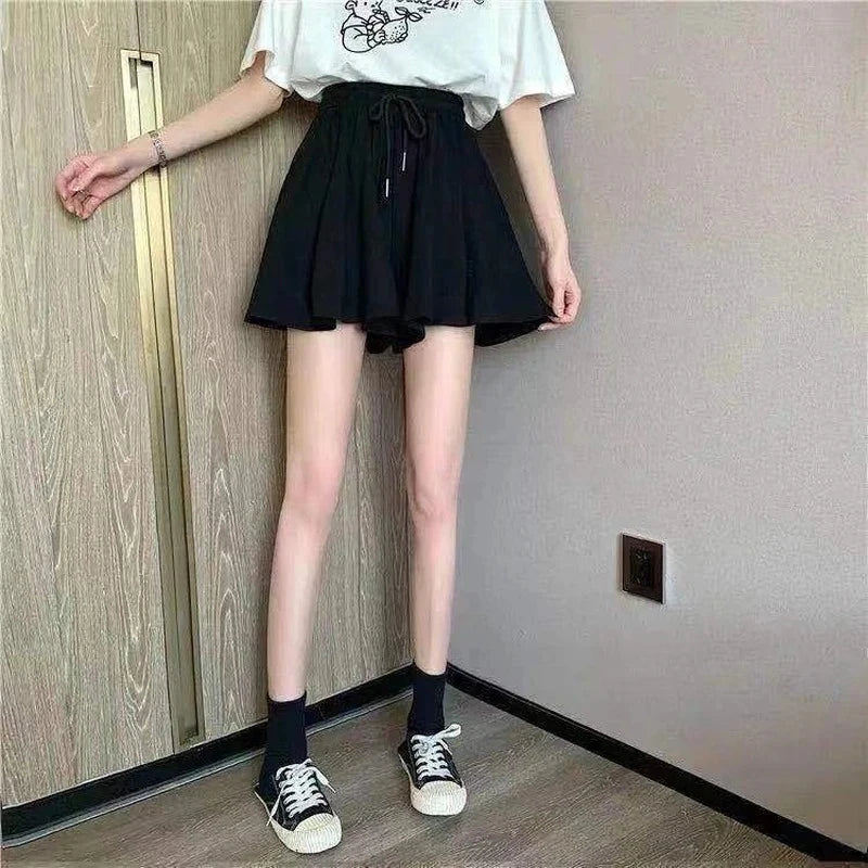 SwingEase™ Drawstring Mini Skirt