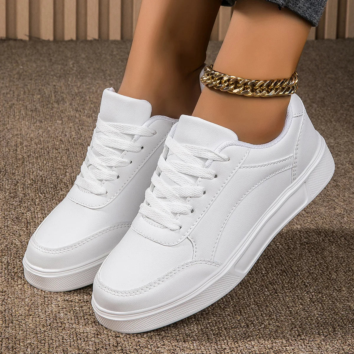 PureGlide™ Leather Sneakers