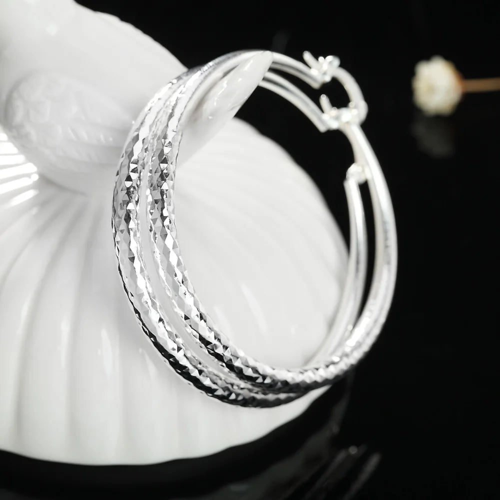 LumiTwist™ Hoop Earrings