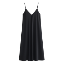 LuxeDrape™ V-Neck Slip Dress