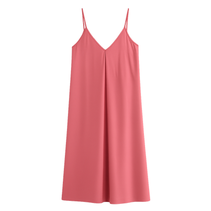 LuxeDrape™ V-Neck Slip Dress