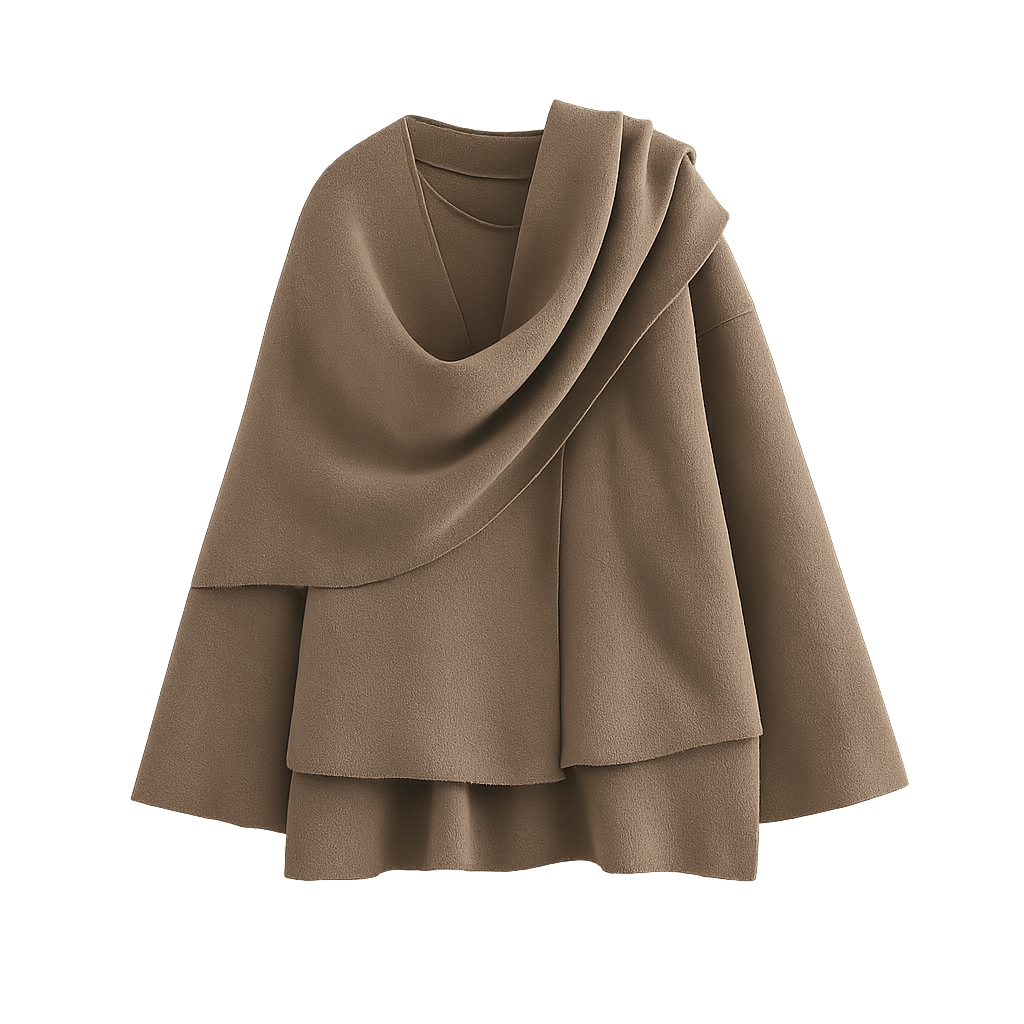 CascadeDrape™ Layered Cape