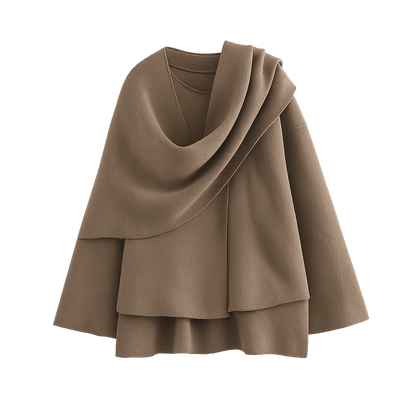CascadeDrape™ Layered Cape