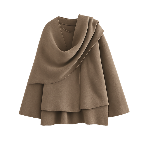 CascadeDrape™ Layered Cape