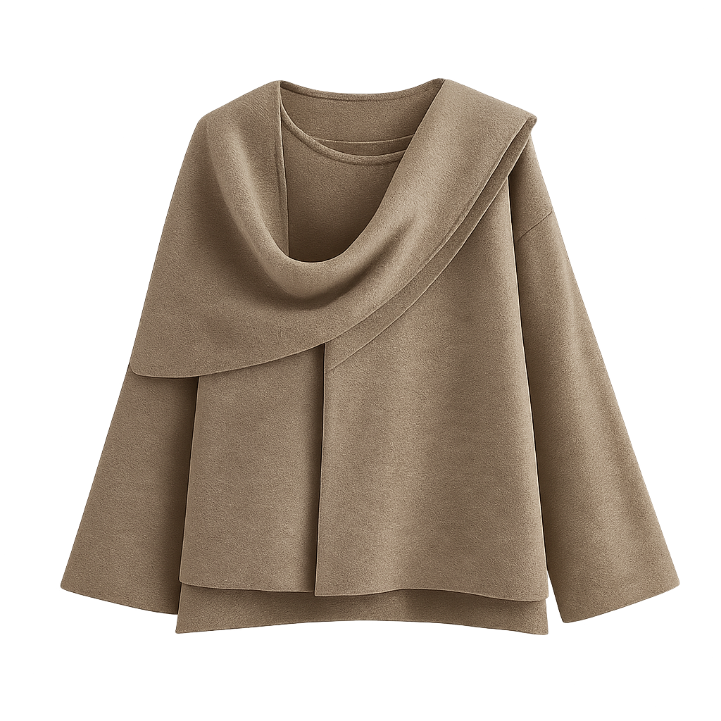 CascadeDrape™ Layered Cape