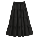 CloudFloat™ Tiered Midi Skirt