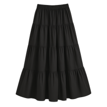 CloudFloat™ Tiered Midi Skirt