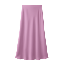 LustreFlow™ Satin Midi Skirt