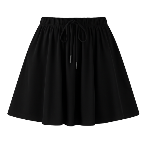 SwingEase™ Drawstring Mini Skirt