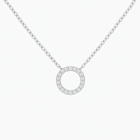 RadiantCircle™ Pavé Circle Studs