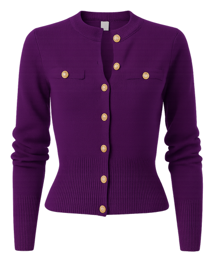 SculptButton™ Knit Cardigan