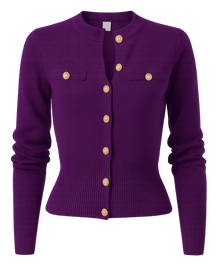 SculptButton™ Knit Cardigan