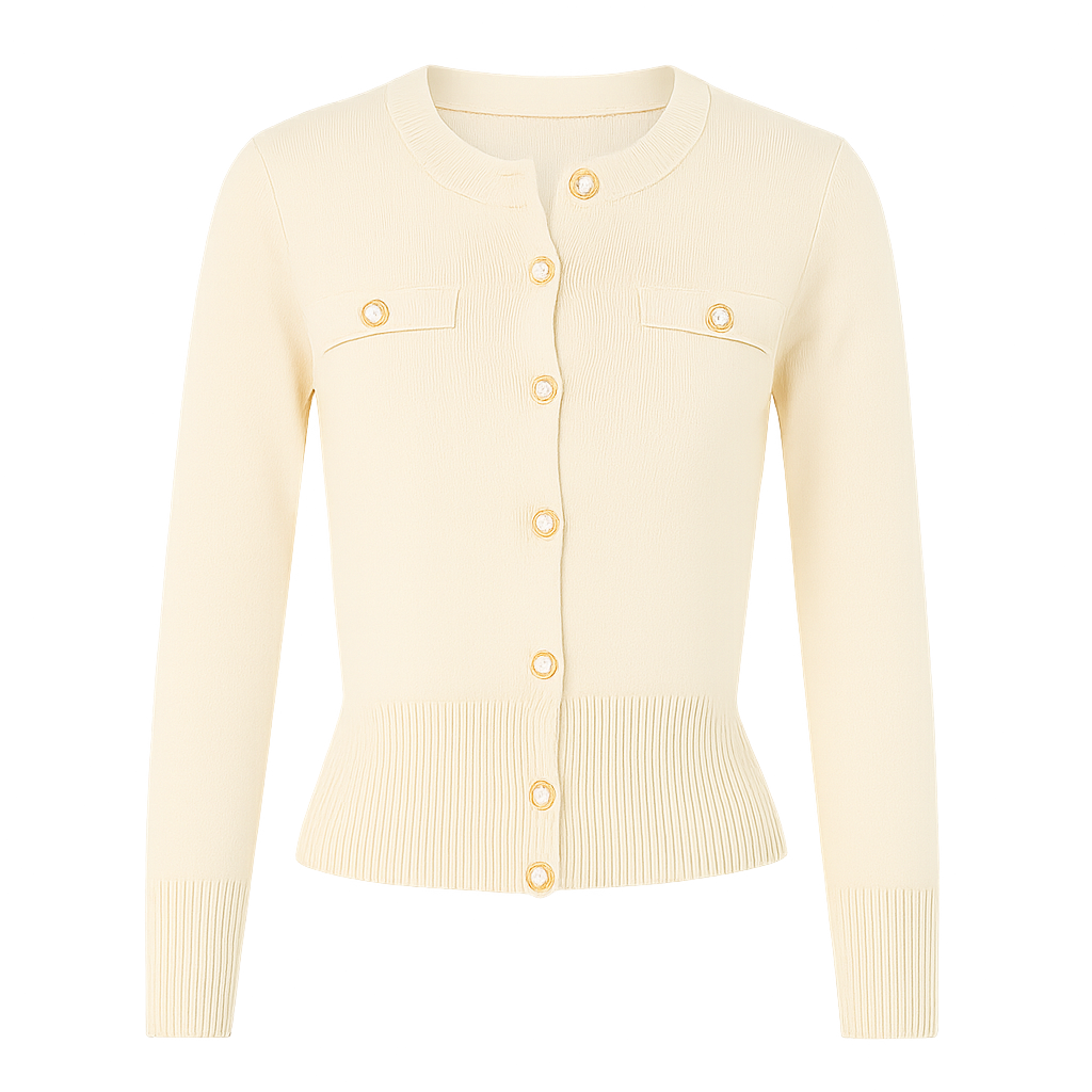 SculptButton™ Knit Cardigan