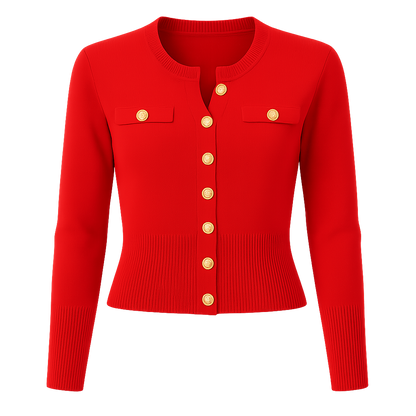 SculptButton™ Knit Cardigan