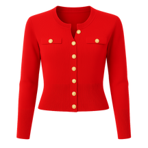 SculptButton™ Knit Cardigan