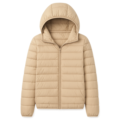 FeatherGuard™ Hooded Puffer