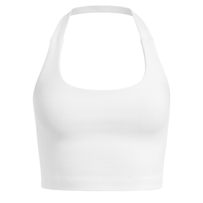 SculptEase™ Halter Crop Top