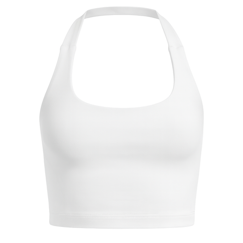 SculptEase™ Halter Crop Top