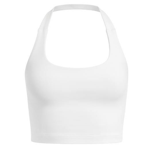 SculptEase™ Halter Crop Top