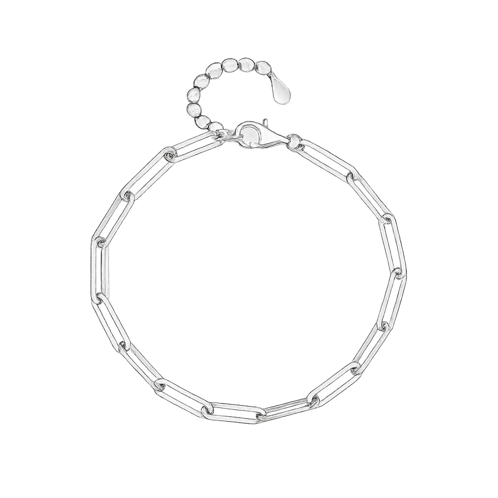 Fashion 925 Sterling Silver Bracelets for Women Simple