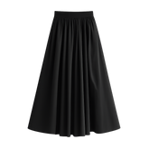 EclipseFlow™ Gathered Midi Skirt