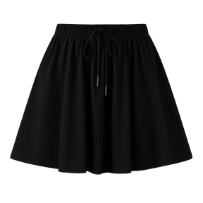SwingEase™ Drawstring Mini Skirt