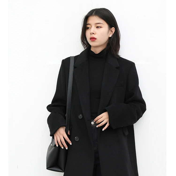 TempoLuxe™ Double-Breasted Blazer