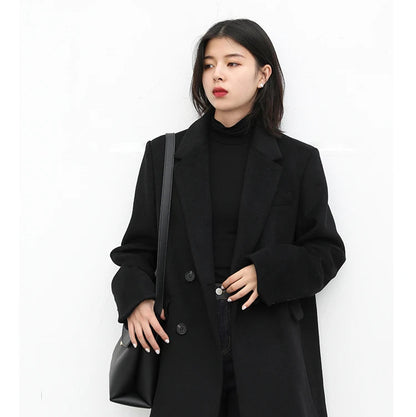 TempoLuxe™ Double-Breasted Blazer