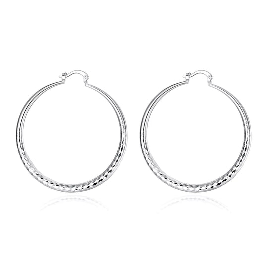 LumiTwist™ Hoop Earrings