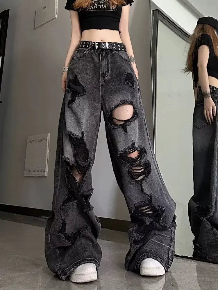 ApexShred™ Wide‑Leg Jeans