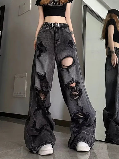ApexShred™ Wide‑Leg Jeans