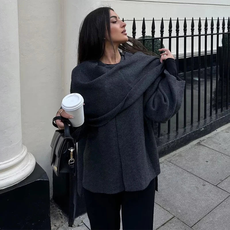 CascadeDrape™ Layered Cape