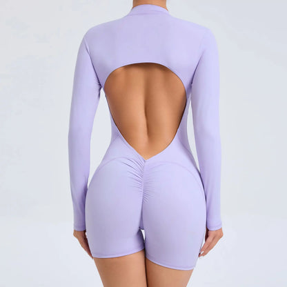 FlexZip Long Sleeve Bodysuit