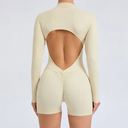 FlexZip Long Sleeve Bodysuit