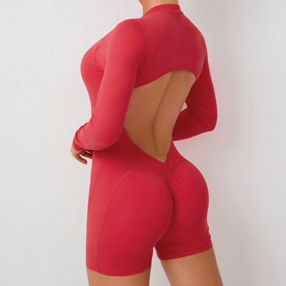 FlexZip Long Sleeve Bodysuit