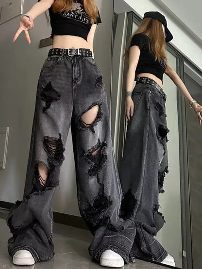 ApexShred™ Wide‑Leg Jeans