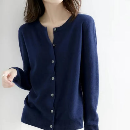 PureDrape™ Button Cardigan