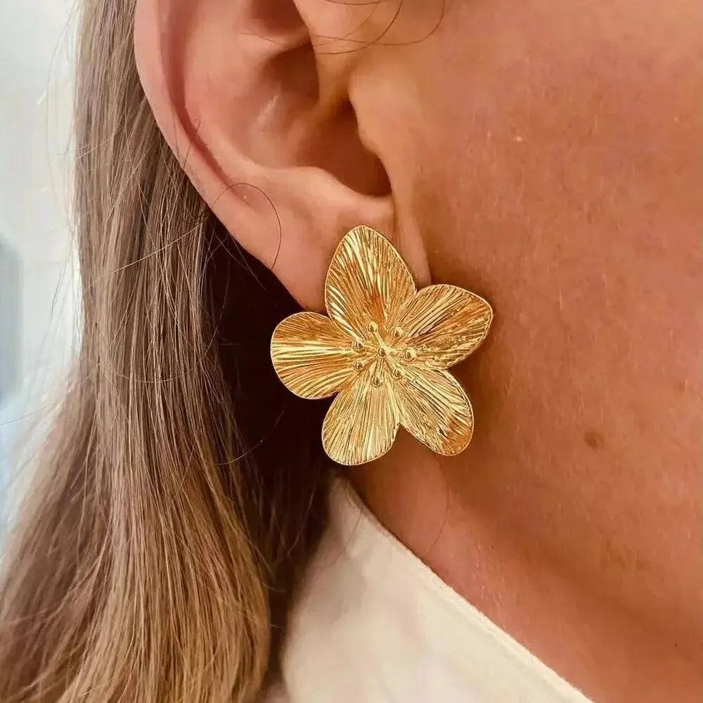 BotanicBloom™ Petal Stud Earrings/Ring