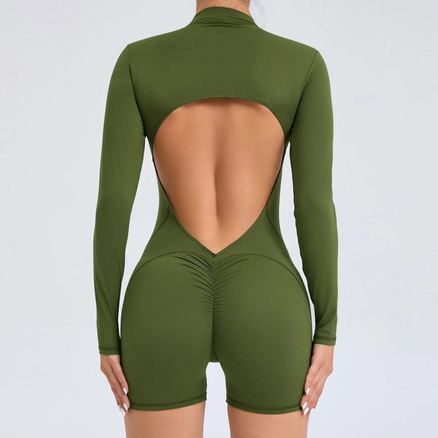 FlexZip Long Sleeve Bodysuit