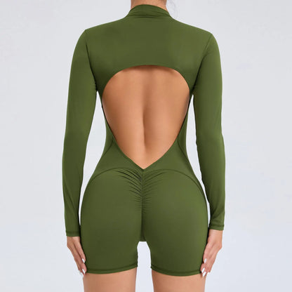 FlexZip Long Sleeve Bodysuit