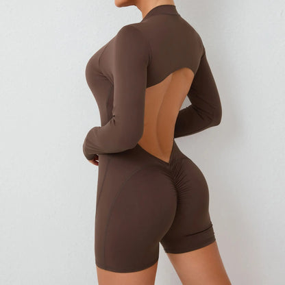 FlexZip Long Sleeve Bodysuit