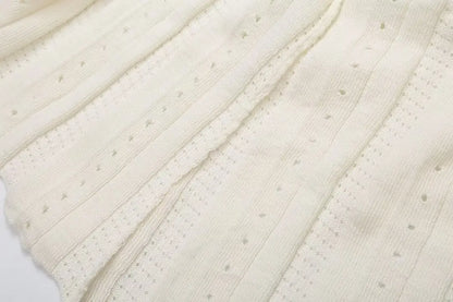 SereneRib™ Button Midi Dress