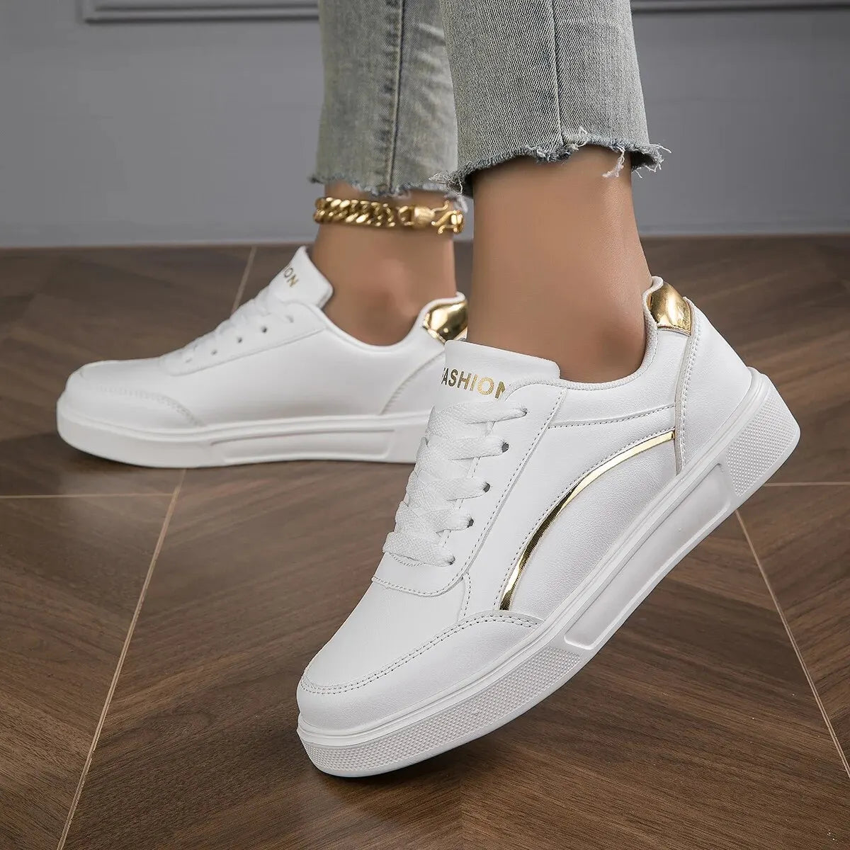 PureGlide™ Leather Sneakers
